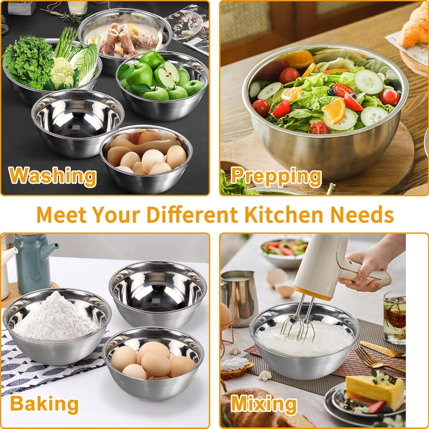 27 Piece Kitchen Bowl Set