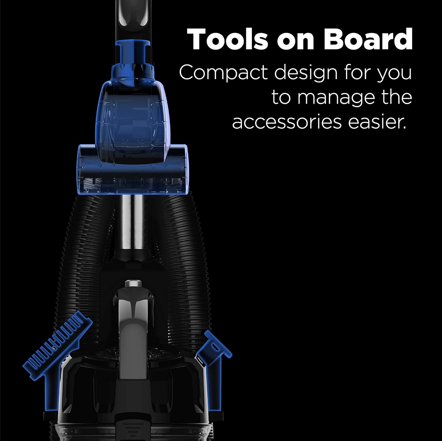 Electric Vacuum Cleaner (Black)