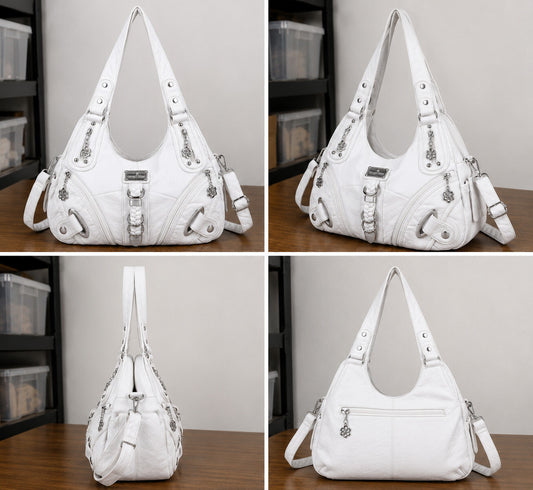 Angelkiss Women's Hobo Purse Large Daily Shoulder Bag