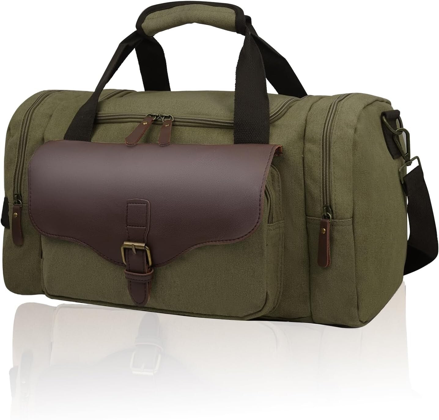 22L Lightweight Canvas Travel Duffle Bag Overnight Carry On