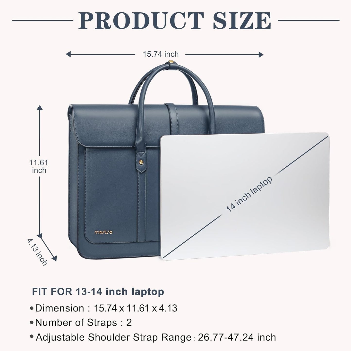 Women's PU Leather Laptop Bag Convertible Backpack Bowknot