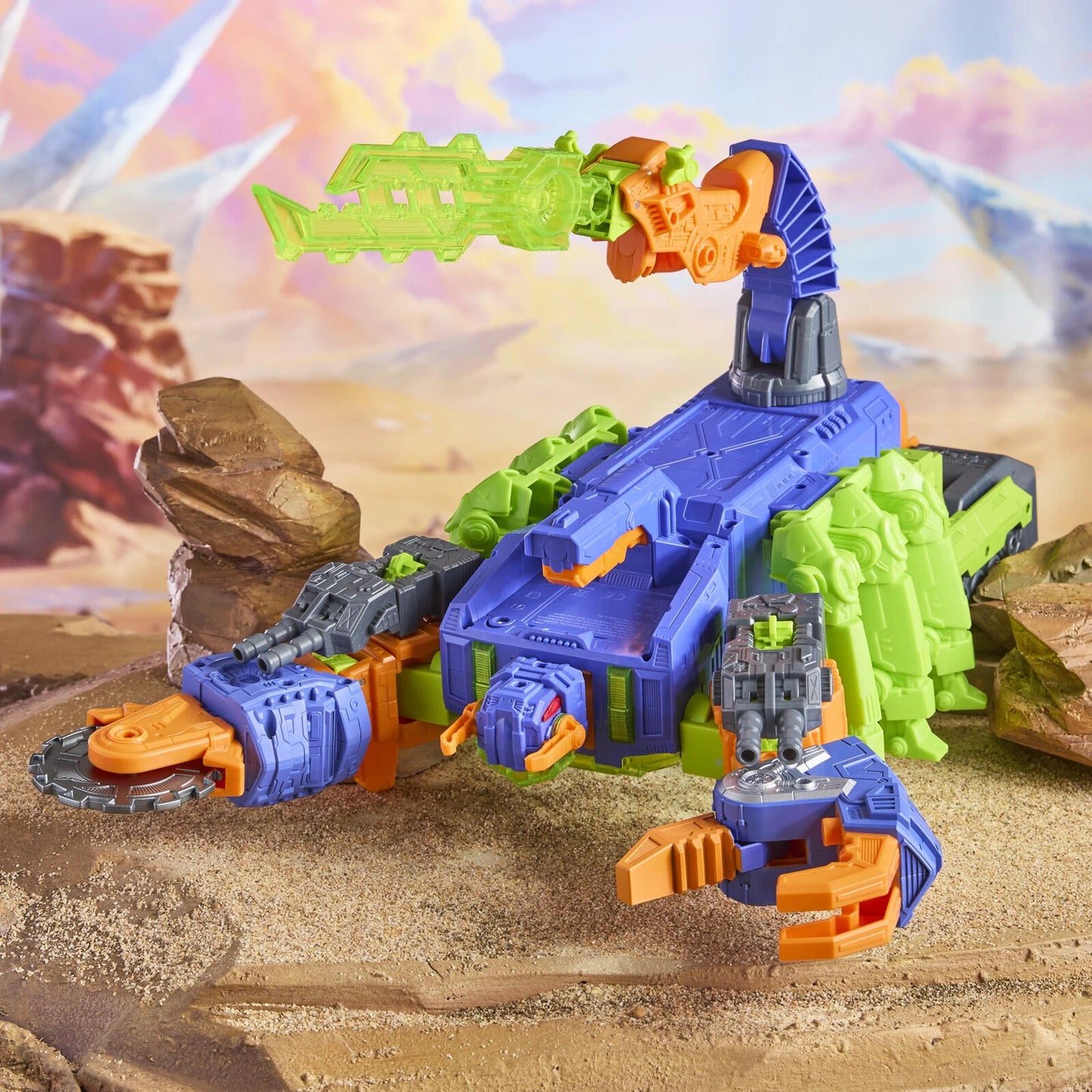 Toys CYBERWORLD Scorponok Strike Battle Converting Action Figure Playset, Stocki