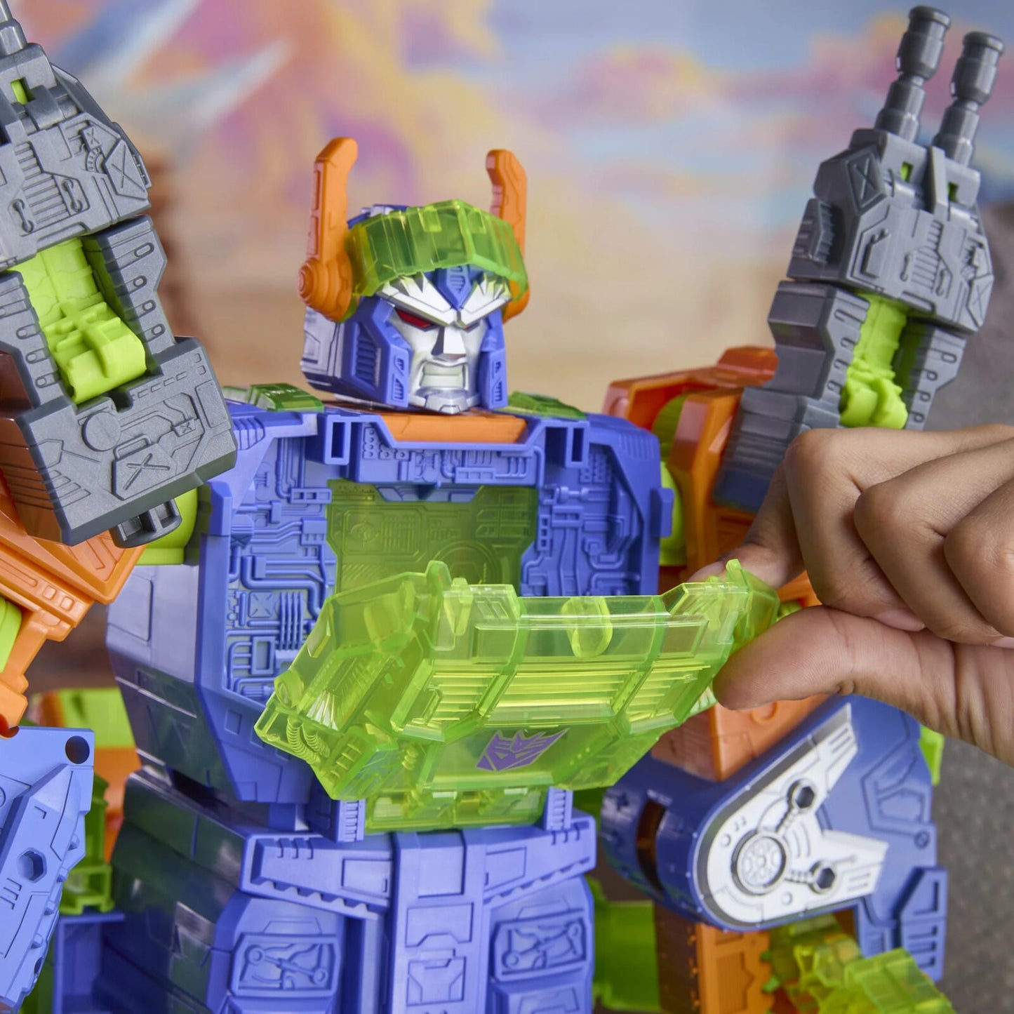 Toys CYBERWORLD Scorponok Strike Battle Converting Action Figure Playset, Stocki