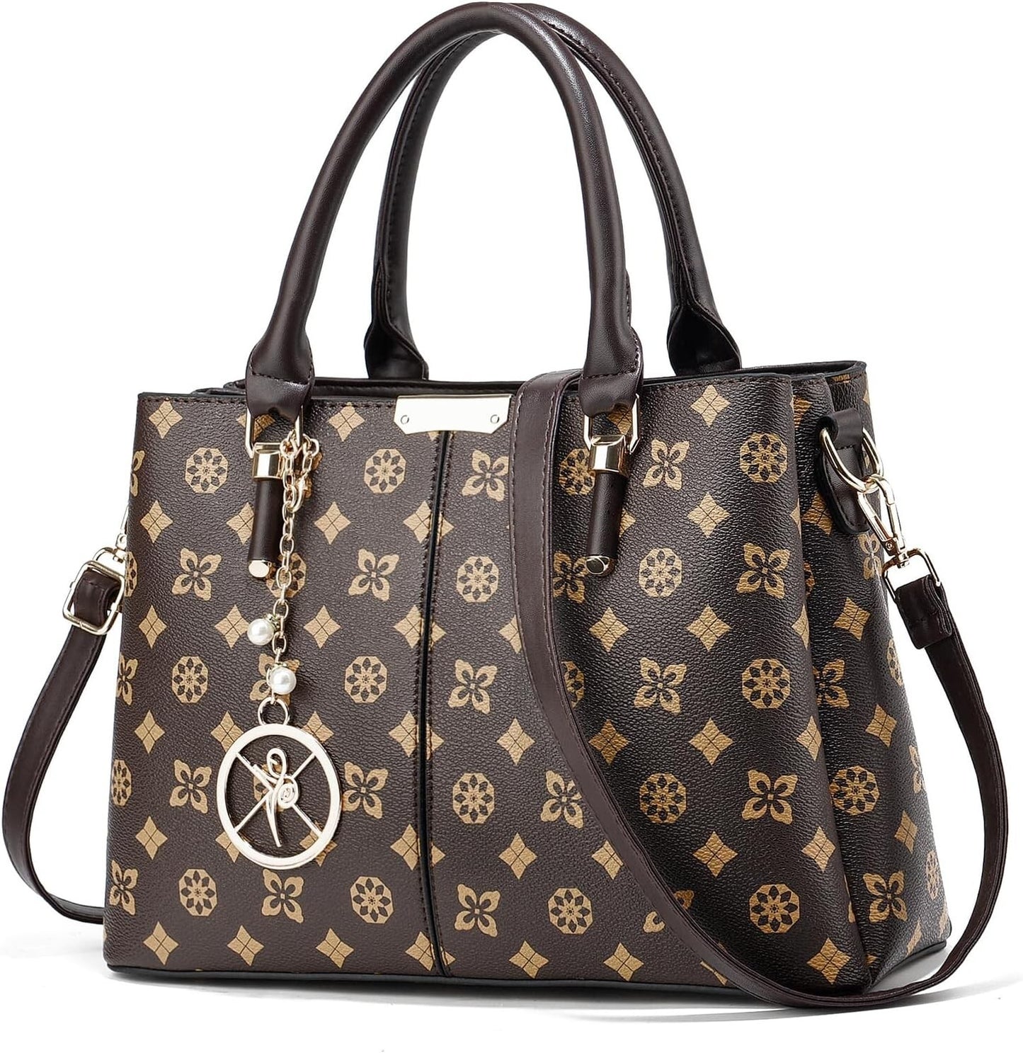 Women's Top Handle Satchel Shoulder Messenger Tote Handbag