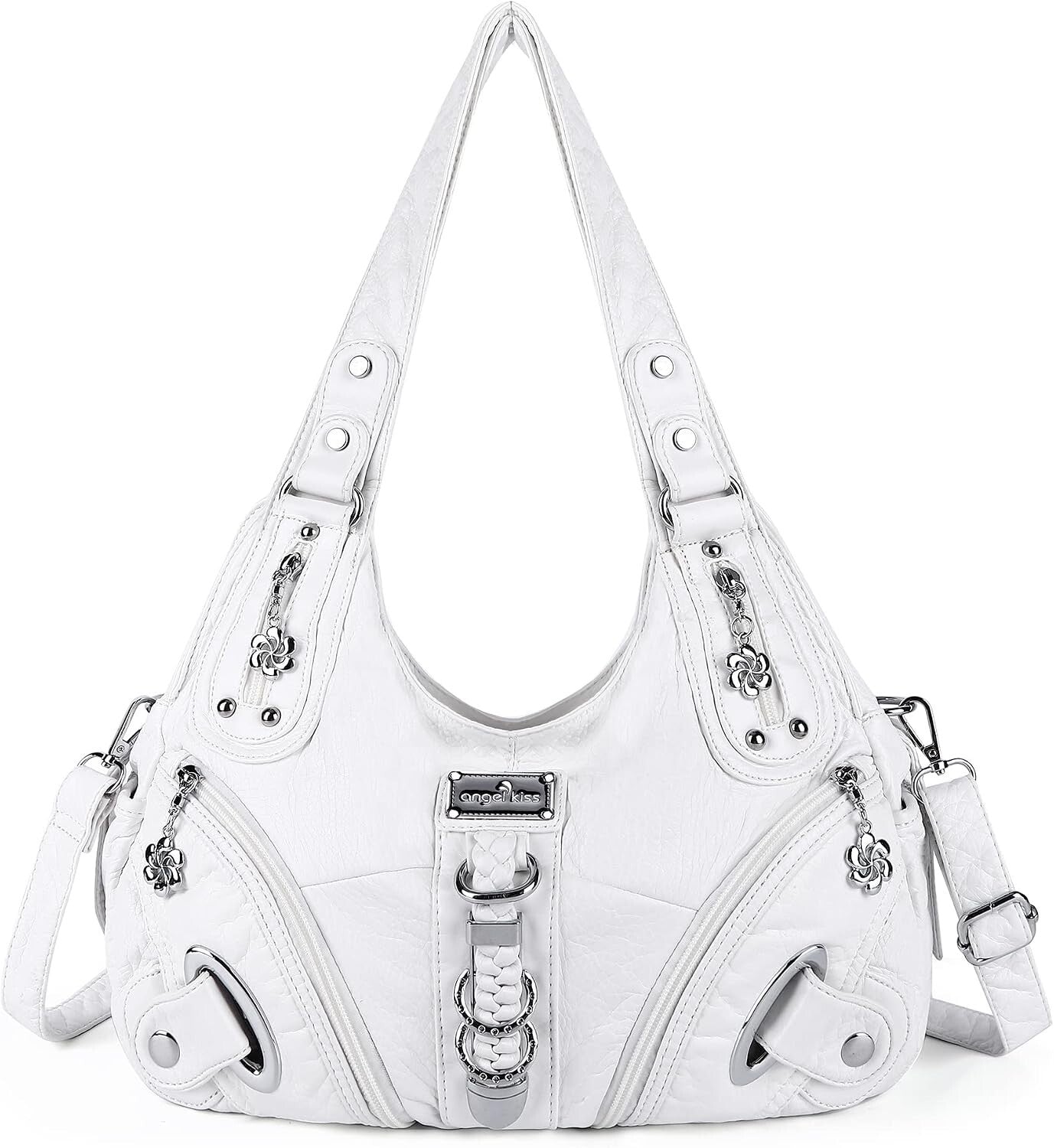Angelkiss Women's Hobo Purse Large Daily Shoulder Bag
