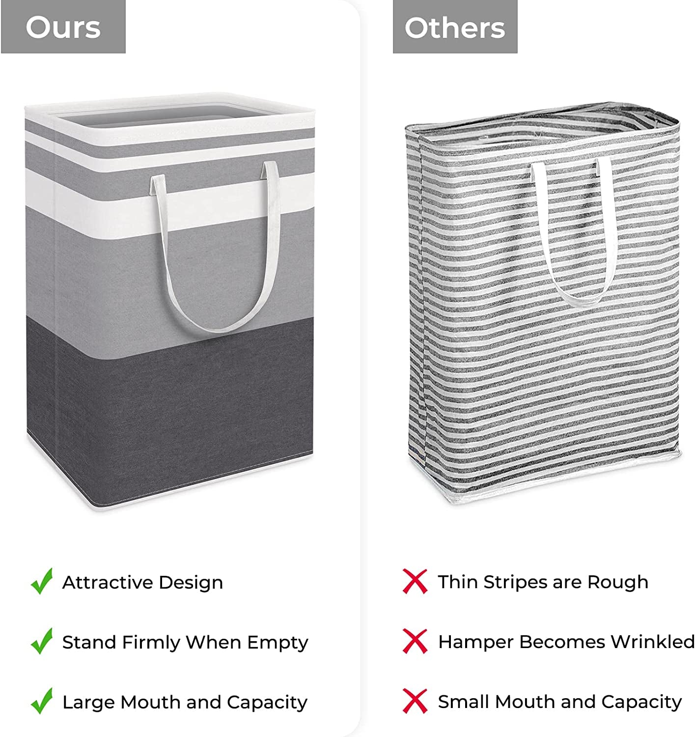 Two Laundry Baskets (Waterproof)