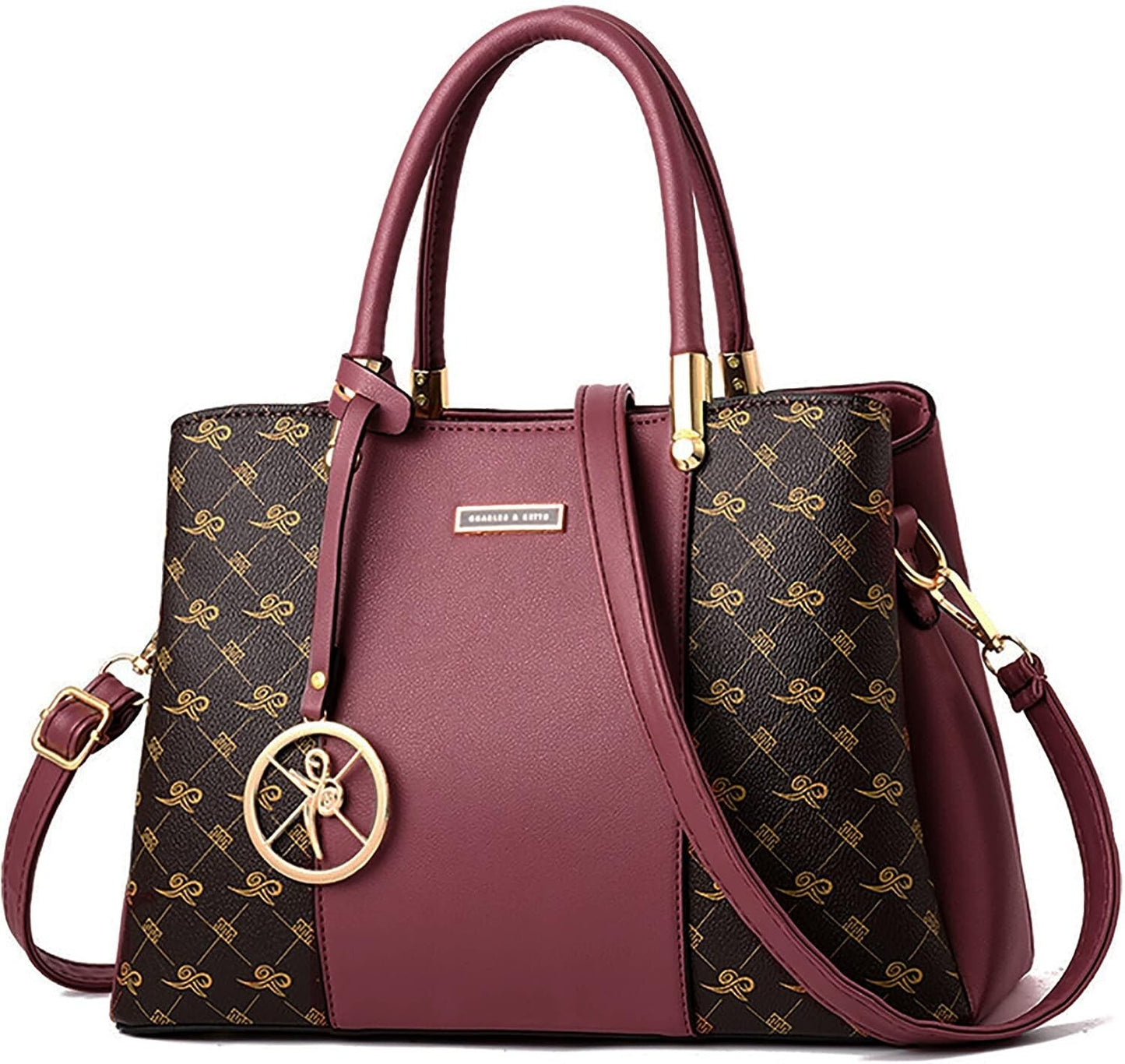 Women's Top Handle Satchel Shoulder Messenger Tote Handbag