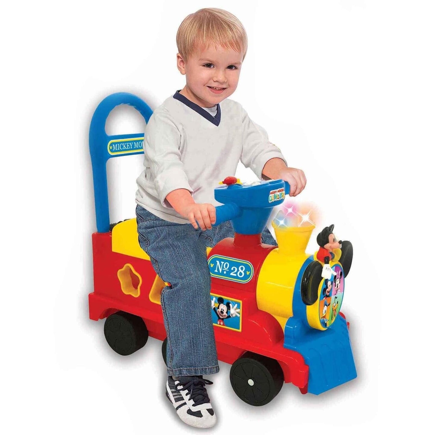 Disney Mickey Mouse Clubhouse Play N' Sort Activity Train Ride-On