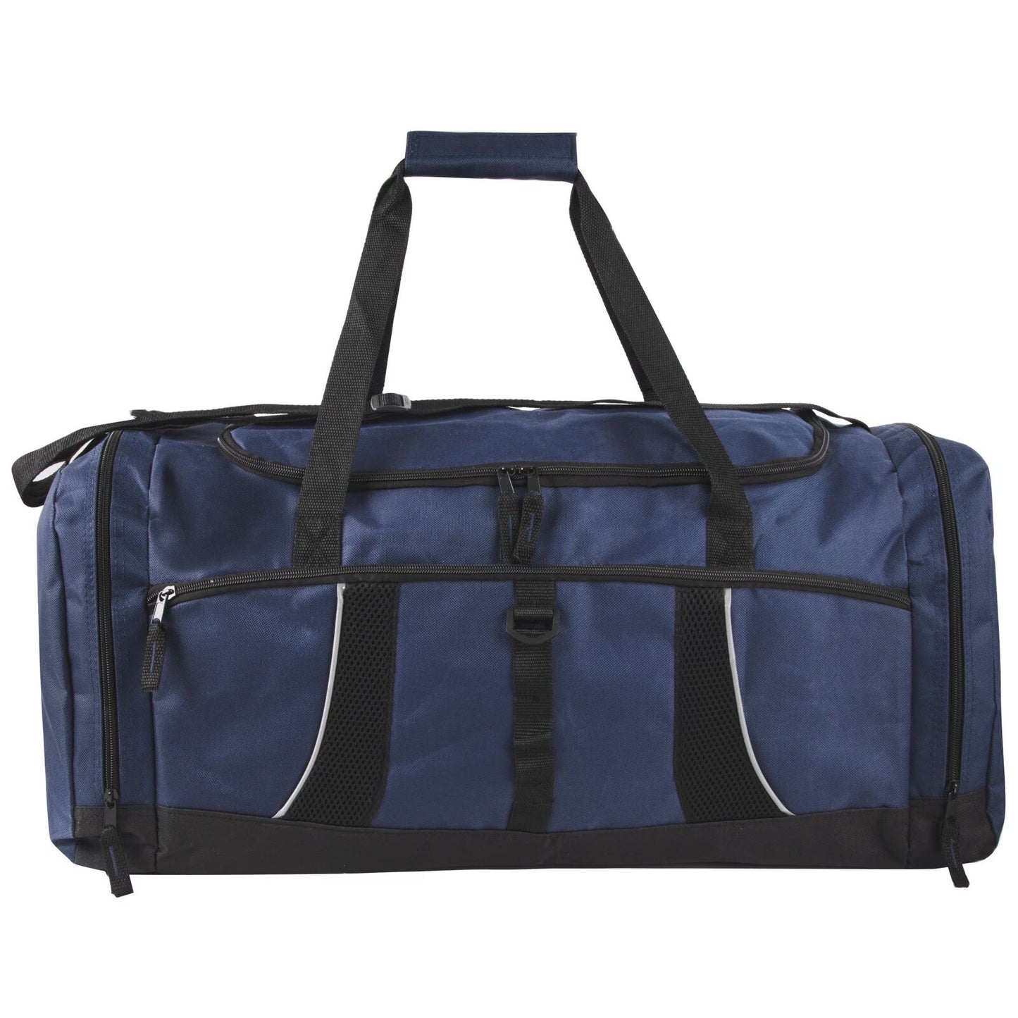 26 Inch 79L Duffel Bag Travel Gym Sports Shoulder Strap Navy