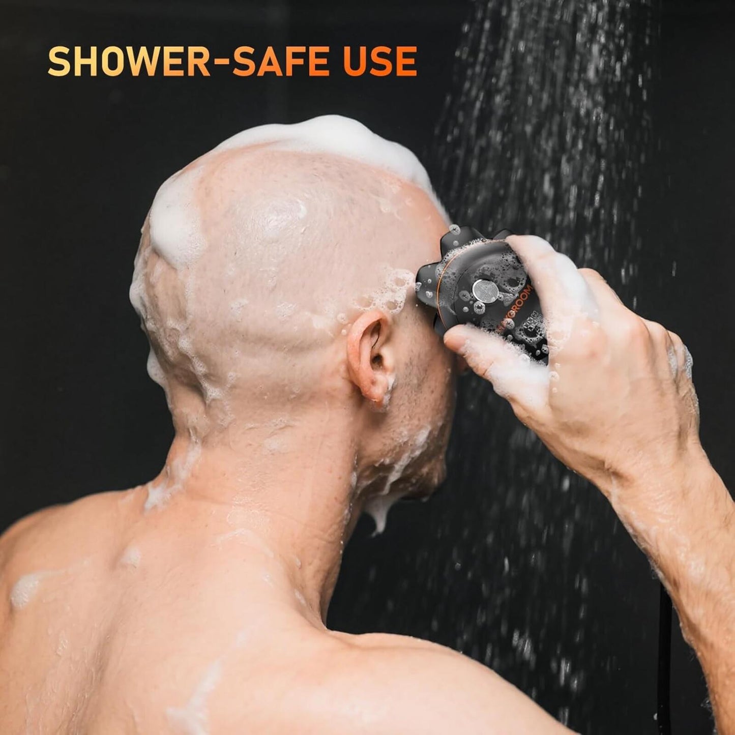 7D Waterproof Electric Head Shaver for Bald Men - Cordless, Rechargeable, LED Di