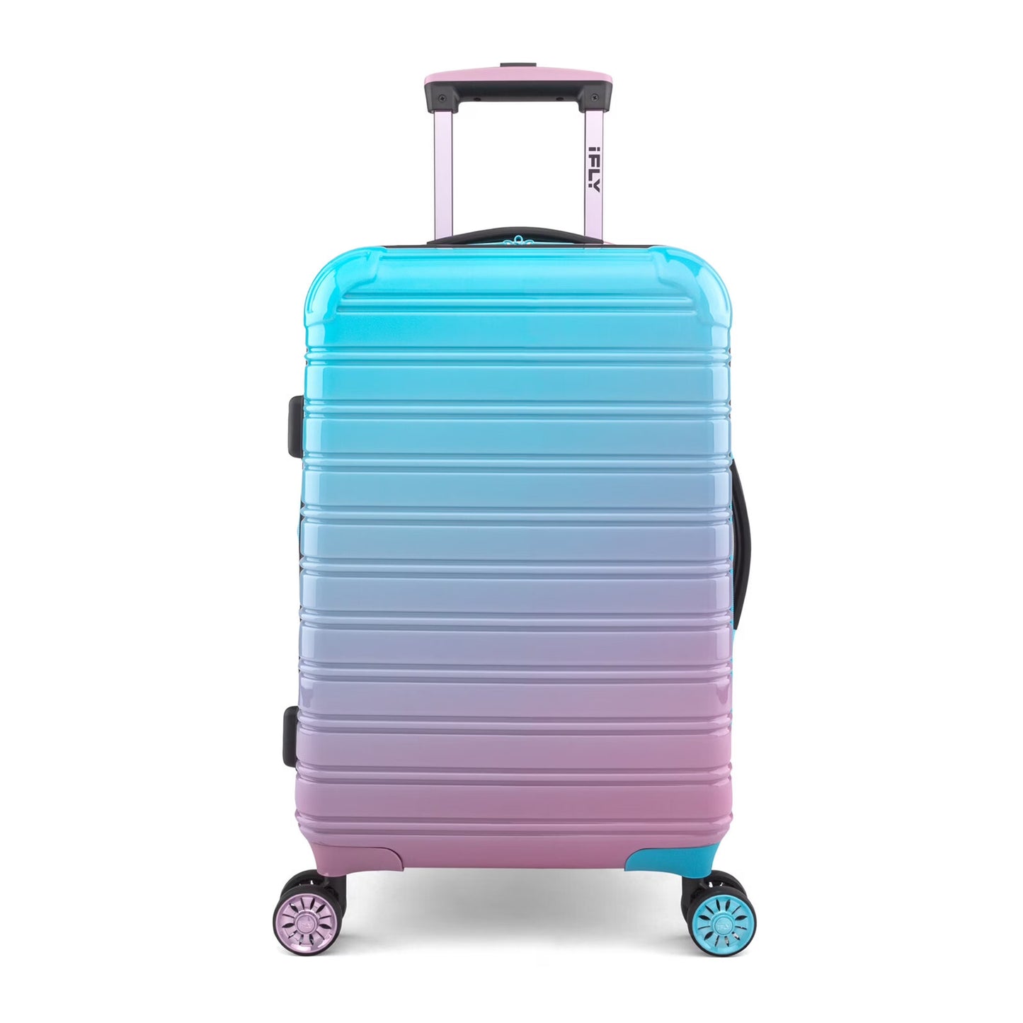 Fibertech 20" Hardside Carry-On Suitcase – Expandable Spinner Luggage for Travel