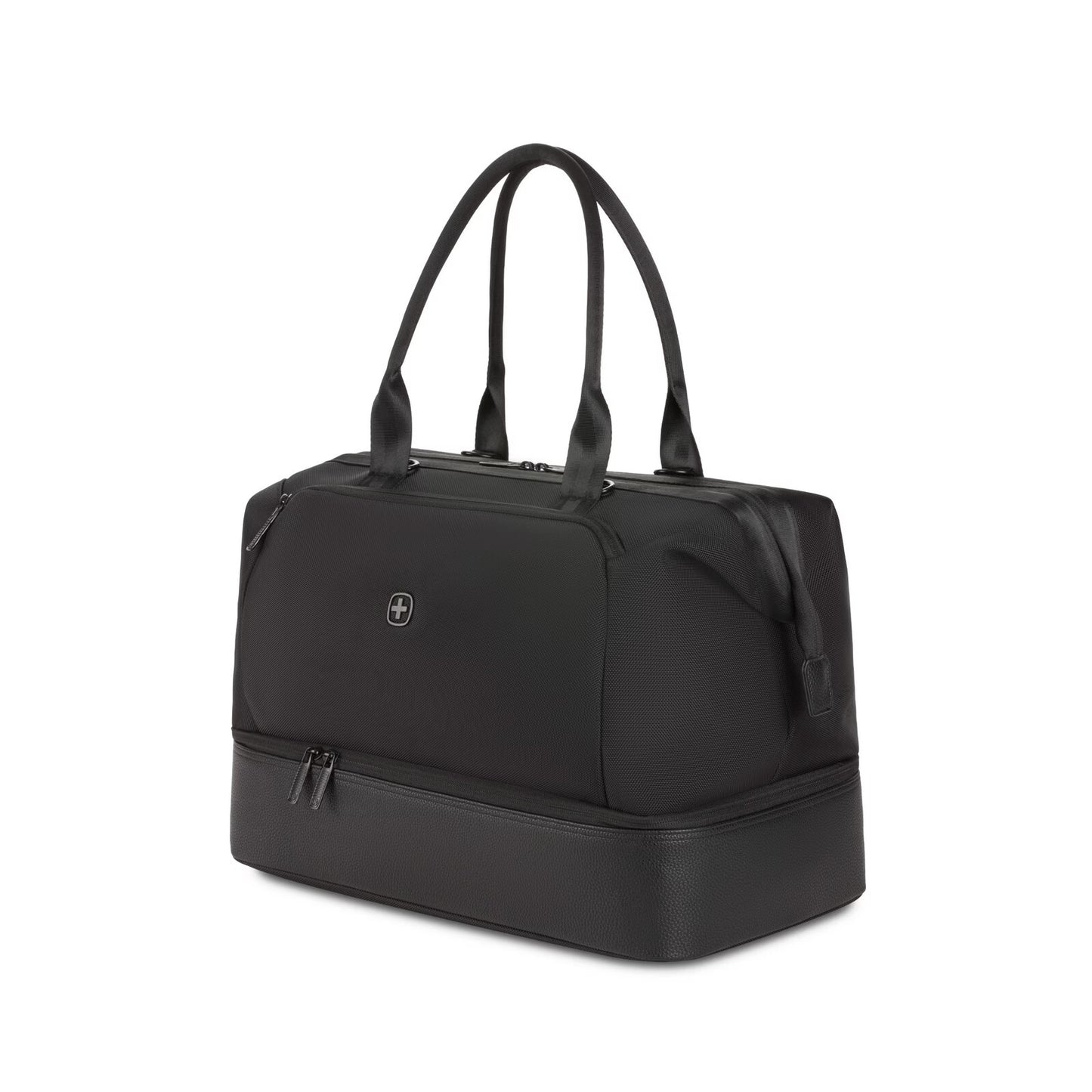 Black Weekender II Tote Bag Travel Gym Laptop Pocket