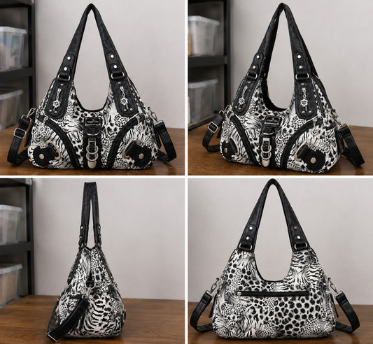 Angelkiss Women's Hobo Purse Handbag Daily Shoulder Bag