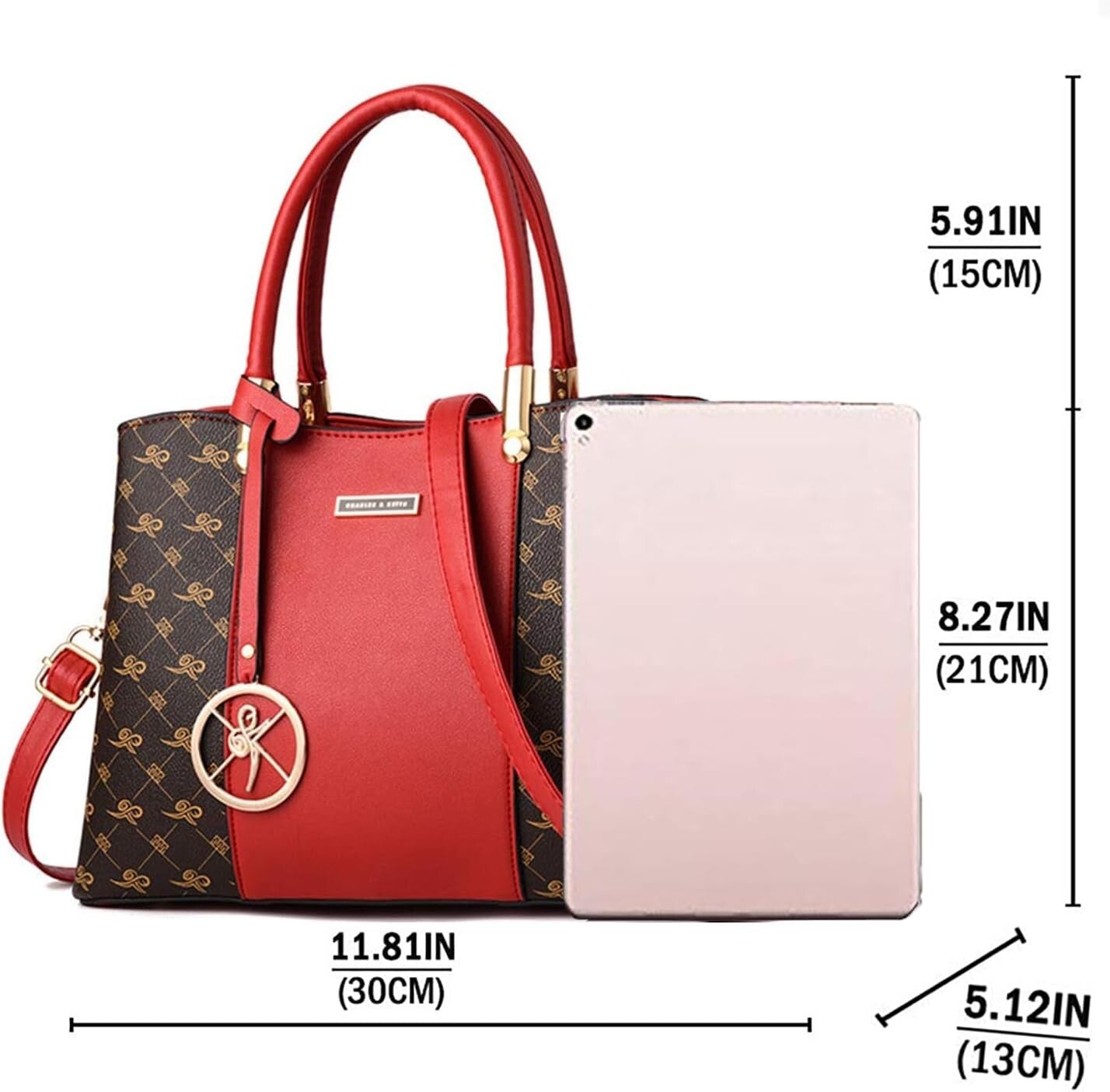 Women's Top Handle Satchel Shoulder Messenger Tote Handbag