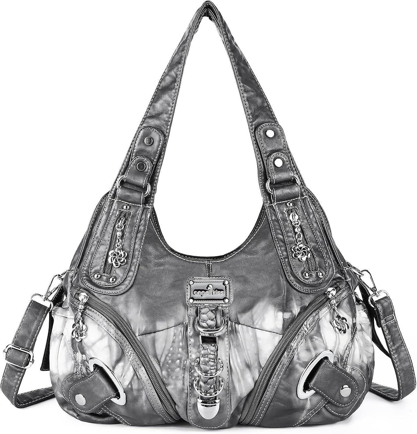 Angelkiss Women's Hobo Purse Large Daily Shoulder Bag