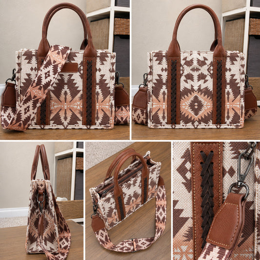 Aztec Tote Bag for Women Boho Shoulder Purses and Handbags