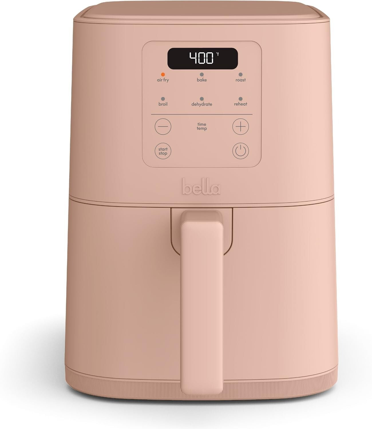 4Qt Slim Air Fryer Ceramic Nonstick 6 Presets 3.3Lb Blossom