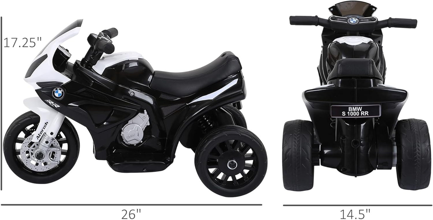 6V Kids Motorcycle Licensed, Toddler Motorcycle with Headlight6
