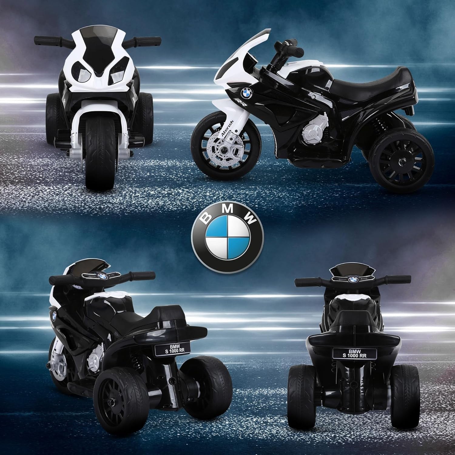 6V Kids Motorcycle Licensed, Toddler Motorcycle with Headlight7