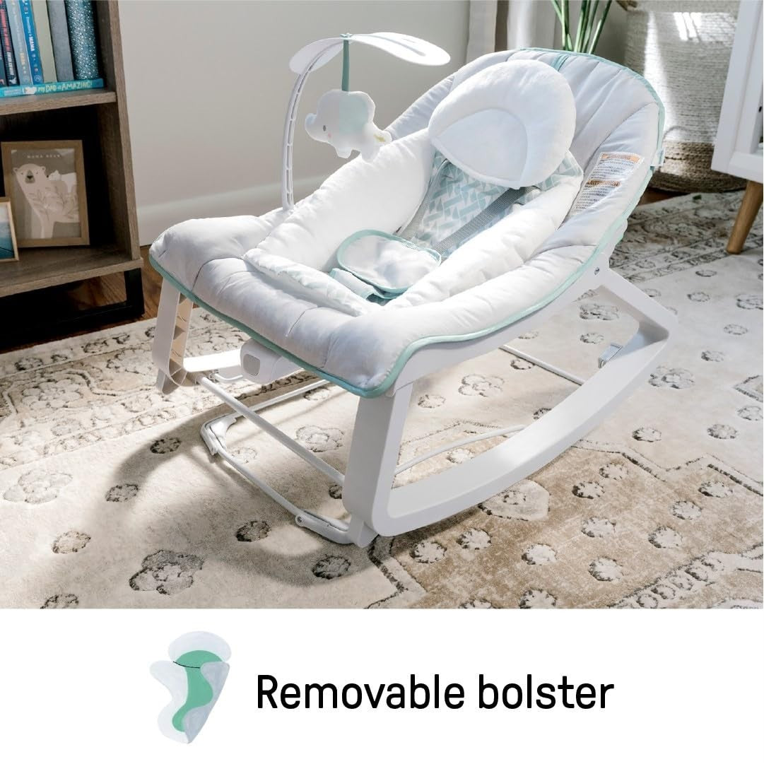 Ingenuity Keep Cozy 3-In-1 Grow with Me Vibrating Baby Bouncer, Seat & Infant To7